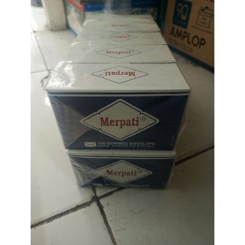 amplop merpati ukuran 110 x 70 mm kecil 1 pack
