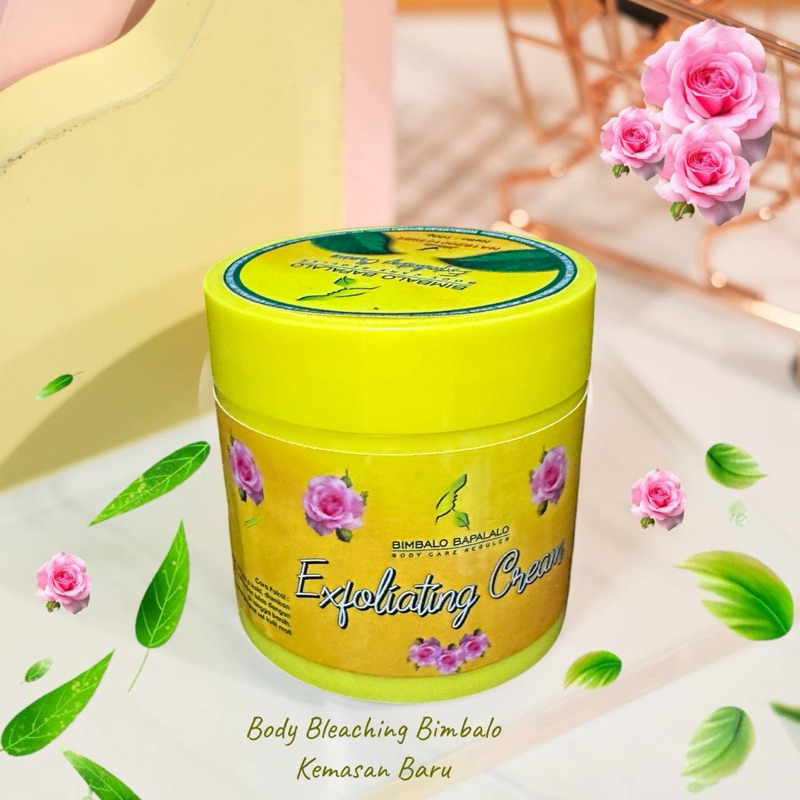 NEW BODY CREAM BLEACHING bimbalo bapalalo pemutih badan