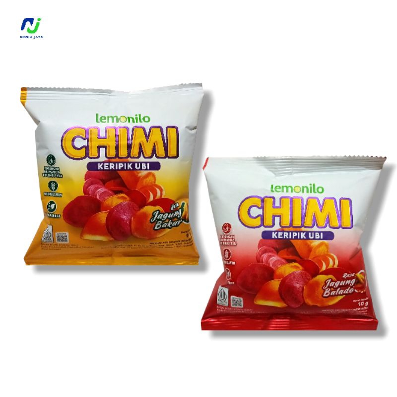 

Lemonilo Chimi Keripik Ubi Renteng Isi 10 Pcs(ALL VARIAN)