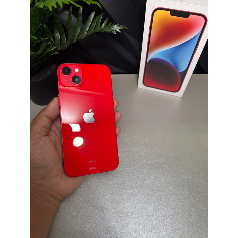 Iphone 14 Plus 128gb Red Second Ibox