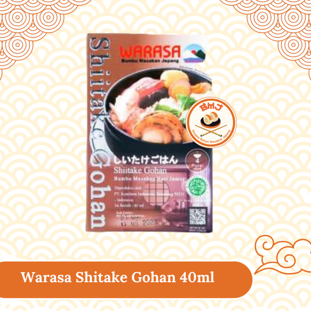 

WARASA Shitake Gohan Bumbu Nasi Liwet Jepang 40 ml