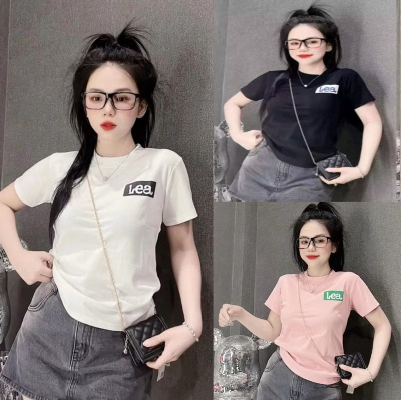 KAOS WANITA LEA LOGO LEA KAOS trendy KAOS BRANDED TSHIRT BRAND LEA