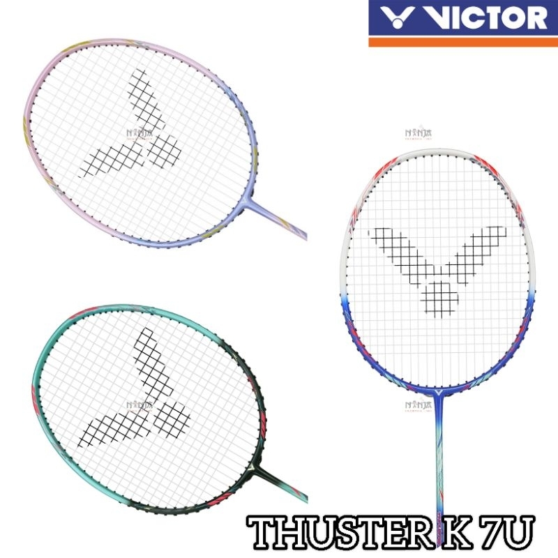 RAKET BADMINTON VICTOR THRUSTER K 7U / TK 7U / TK-7U / TK7U / 7 U ORIGINAL