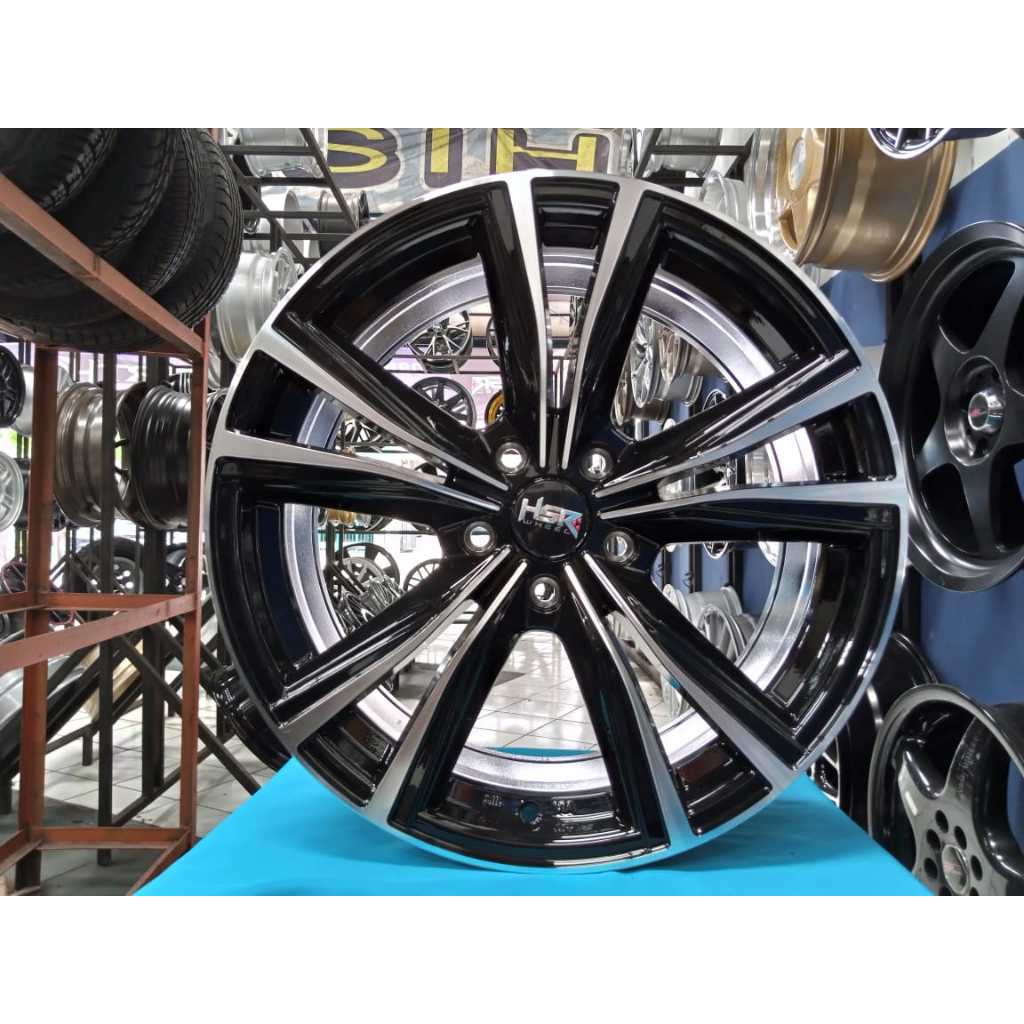 Velg mobil xpander r16 HSR STONE baut 5x114,3- Velg mobil rush terios ertiga ring 16