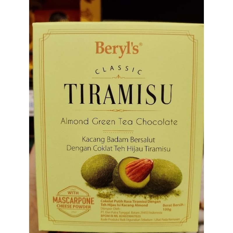 

BERYL'S CLASSIC TIRAMISU CHOCOLATE MALAYSIA