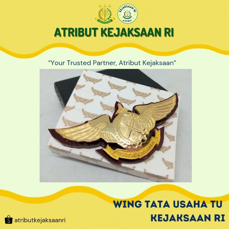 ATRIBUT KEJAKSAAN RI - WING TATA USAHA TU KEJAKSAAN RI