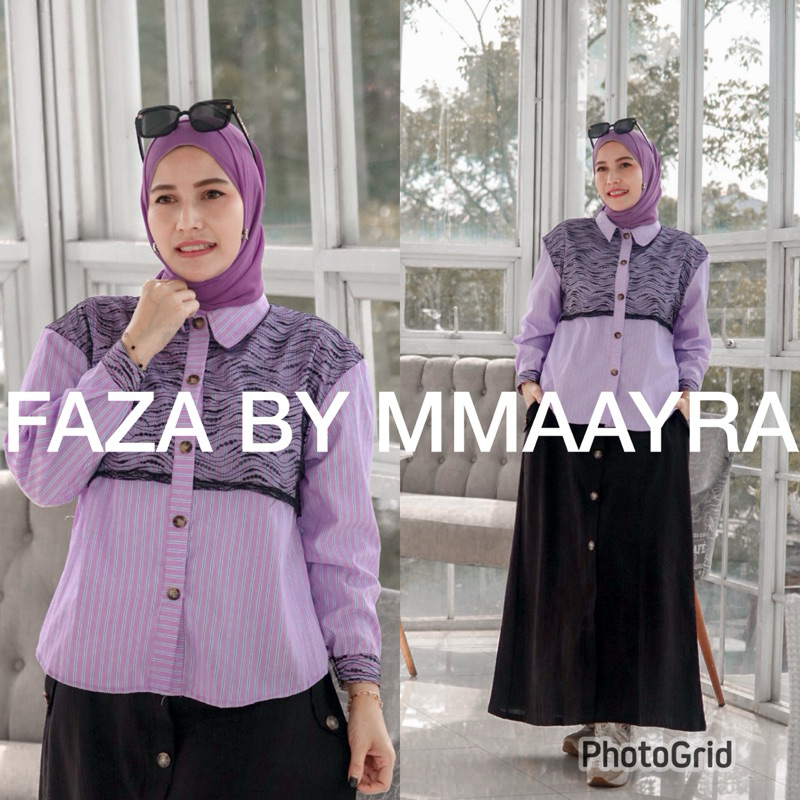 Mmaayra-Faza By Mmaayra-Setelan Blezer dan Rok