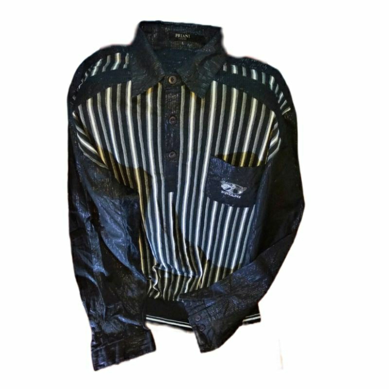 Kaos Kerah Polo shirt Lengan Panjang Second Brand Original