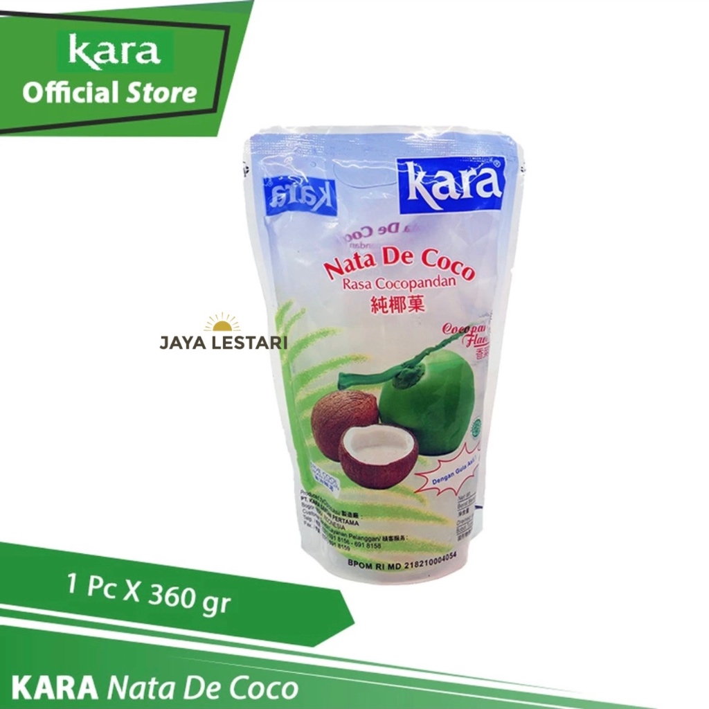 

Kara Nata De Coco Rasa Cocopandan (360g)