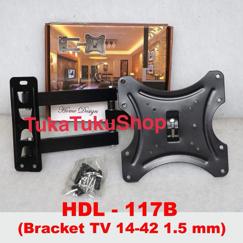 Bracket TV Tarik Bracket TV Swievel 10Inch-55Inch