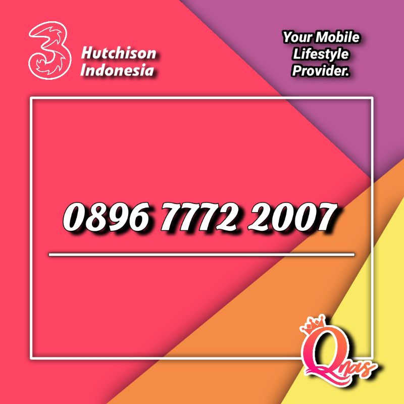 Nomor CANTIK TRI  4G LTE #seri tahun