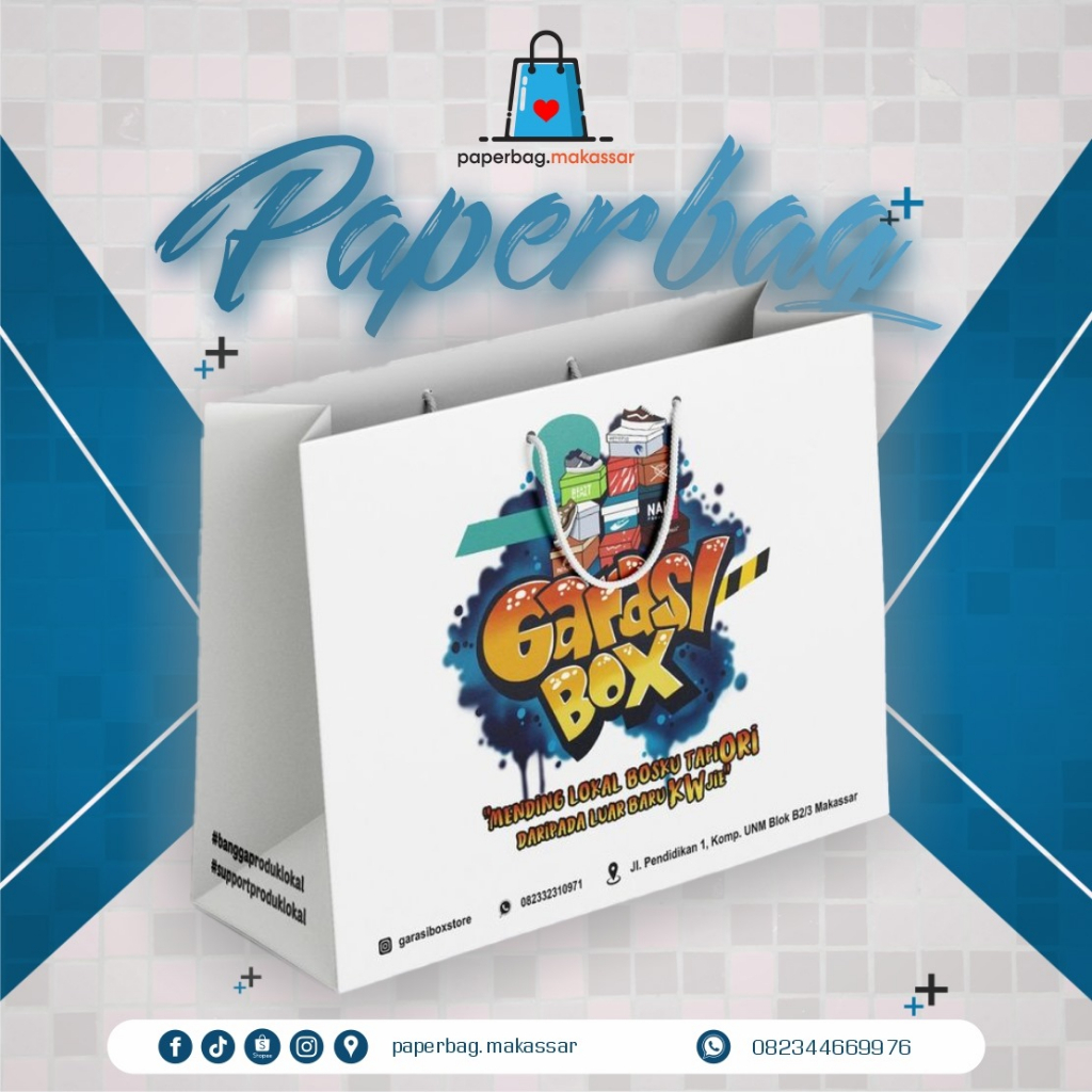 

PAPERBAG buat jualan desain bisa request