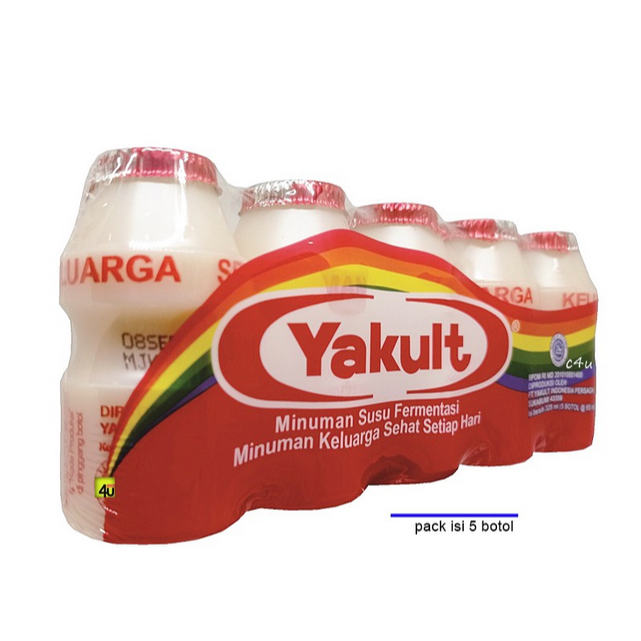 

Yakult Minuman Susu Fermentasi 5 pcs Sayurbox