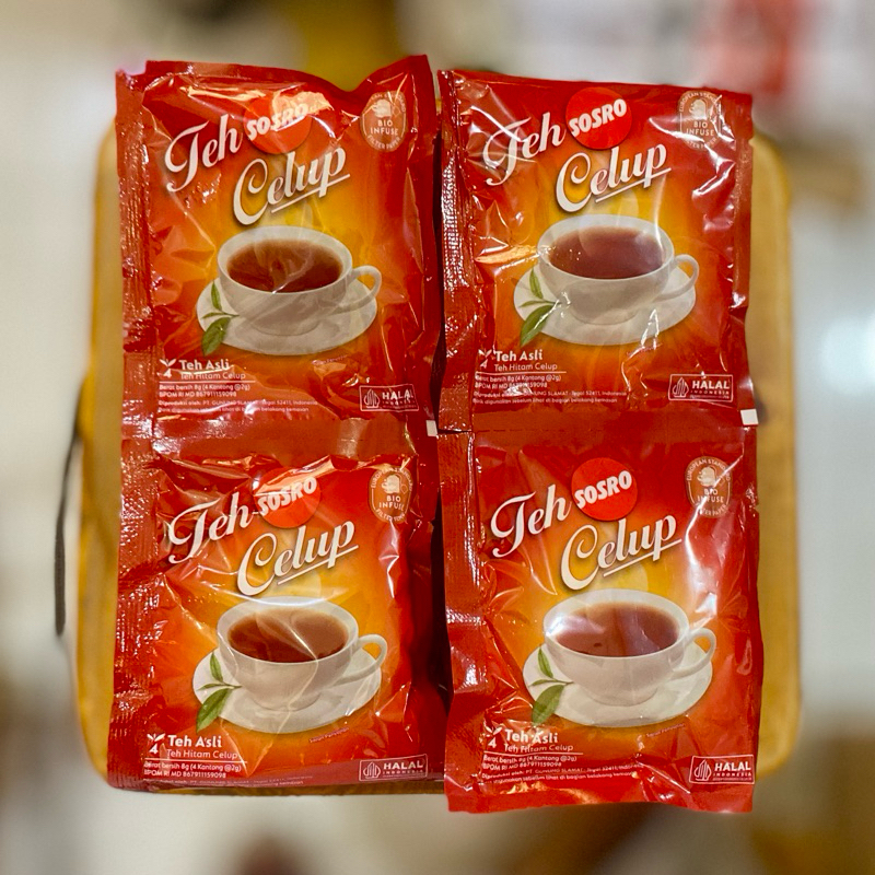 

TEH CELUP SOSRO SACHET ( PACK-20 SACHET )