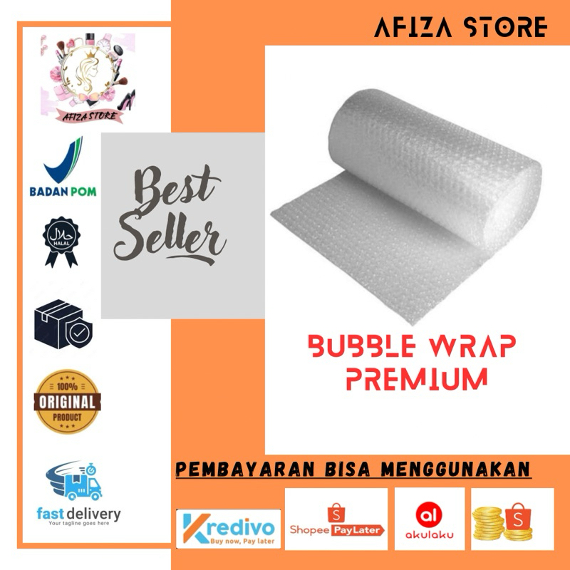 

BUBBLE WRAP UNTUK SAFETY PACKING TAMBAHAN