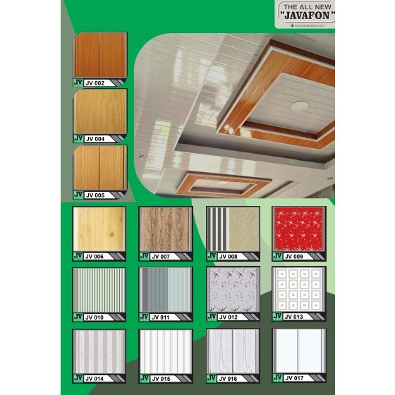 PLAFON MOTIF PVC JAVAFON/ PLAFON VPC ATAP