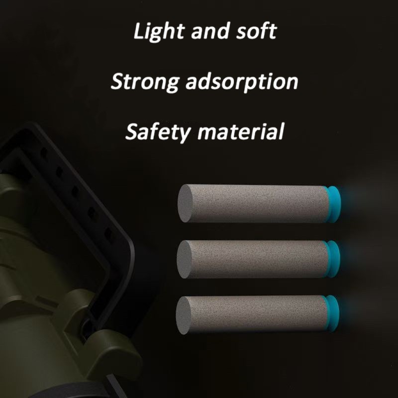 BIG PROMO Pistol Mainan Menembak Anak Panah Busa Aman Peluru Lembut RPG Rocket Launcher Mainan