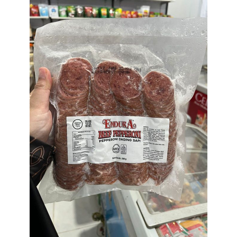 

ENDURA BEEF PEPPERONI 500G