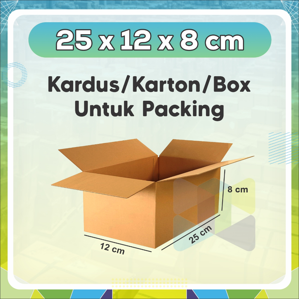 

Box Packing 25x12x8 / Kardus Packing / Karton Packing