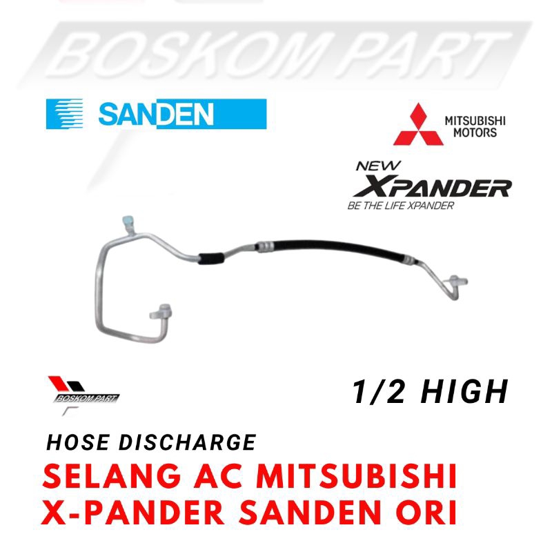 Selang Ac 1/2 Xpander Cross Ultimate Sport Exceed Mitsubishi X pander Original Sanden Hose discharge
