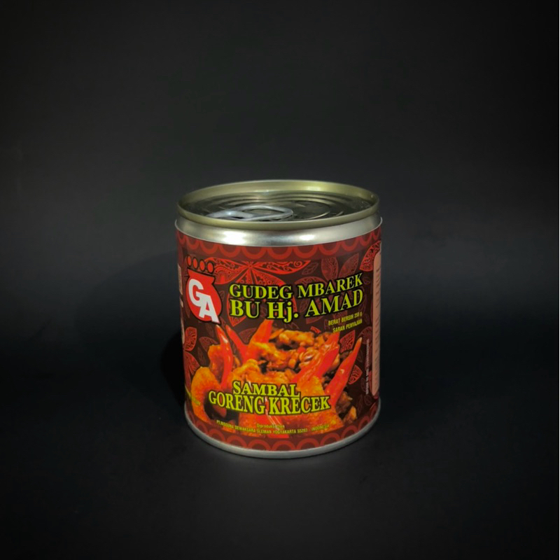 

Gudeg Kaleng Mbarek Bu Hj. Ahmad – Sambal Krecek 300 gram (Asli Jogja)