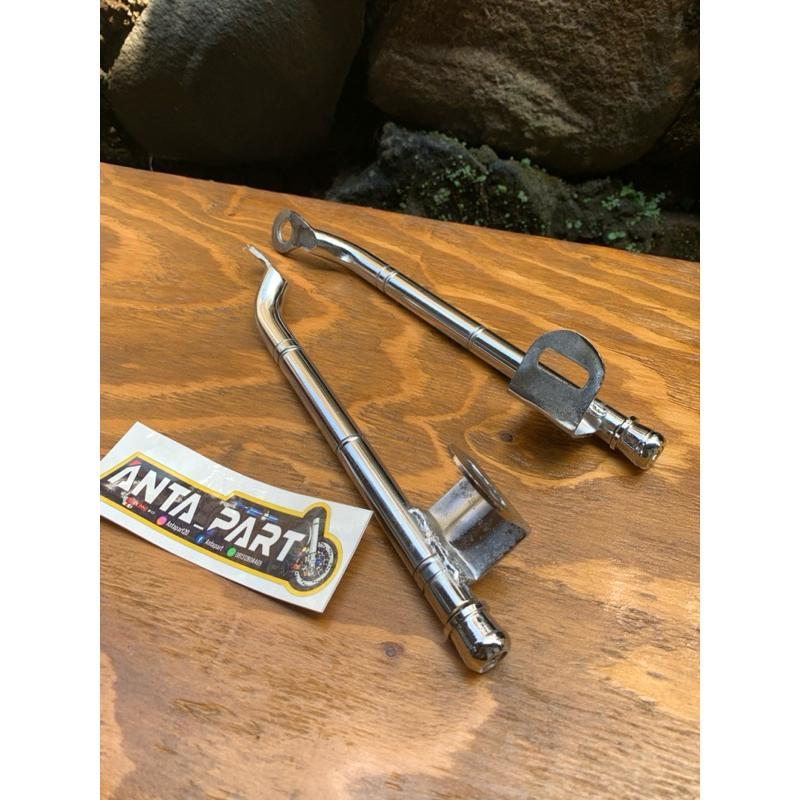 Behel stainless Panjang Cb Belakang Skok Tabung Non Tabung