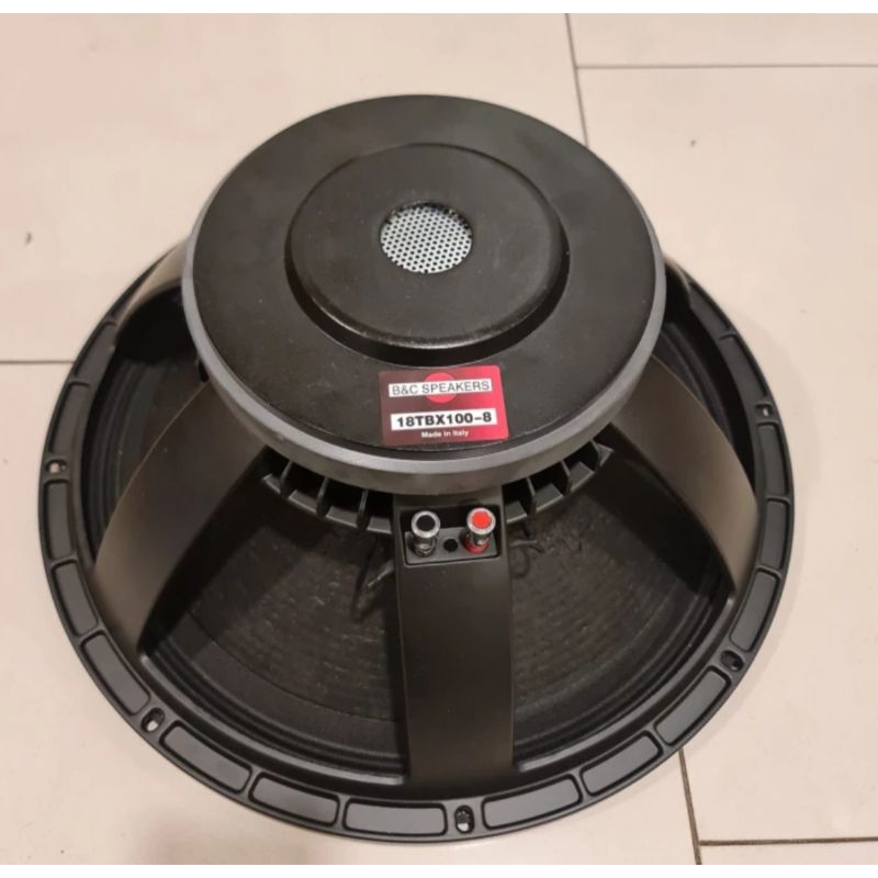 SPEAKER KOMPONEN B&C 15 TBX 100 18 INCH SUBWOOFER