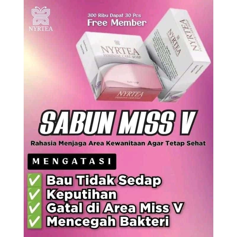 Feminim care soap nyrtea 1box isi 30pcs