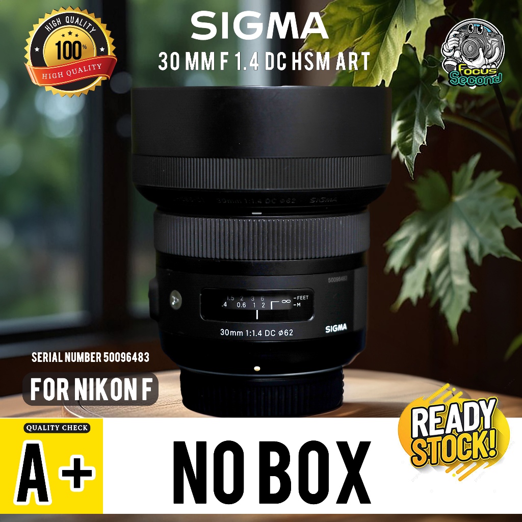 LENSA SIGMA 30MM F 1.4 DC HSM ART FOR NIKON F