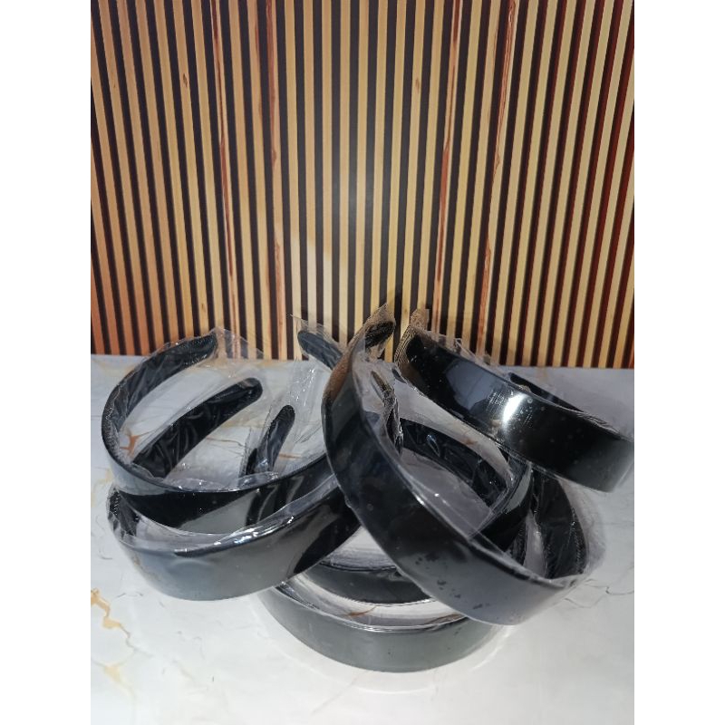 BANDO POLOS LEBAR/BANDO POLOS PLASTIK/BANDO POLOS WARNA/BANDO RAMBUT POLOS PLASTIK