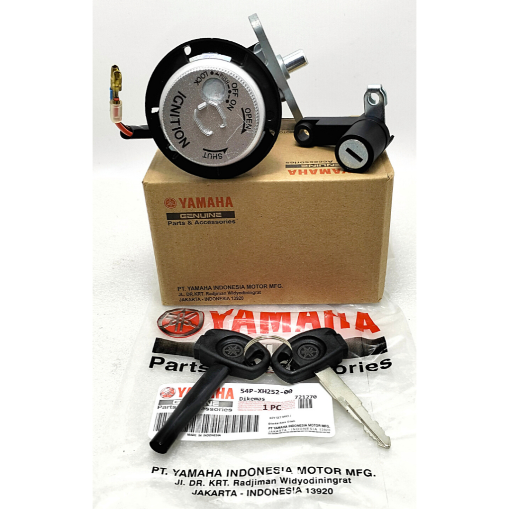 54P-XH252-00 Kunci Kontak Yamaha Mio J, Mio GT, Mio Soul GT115, XRide Assy YGP ORI
