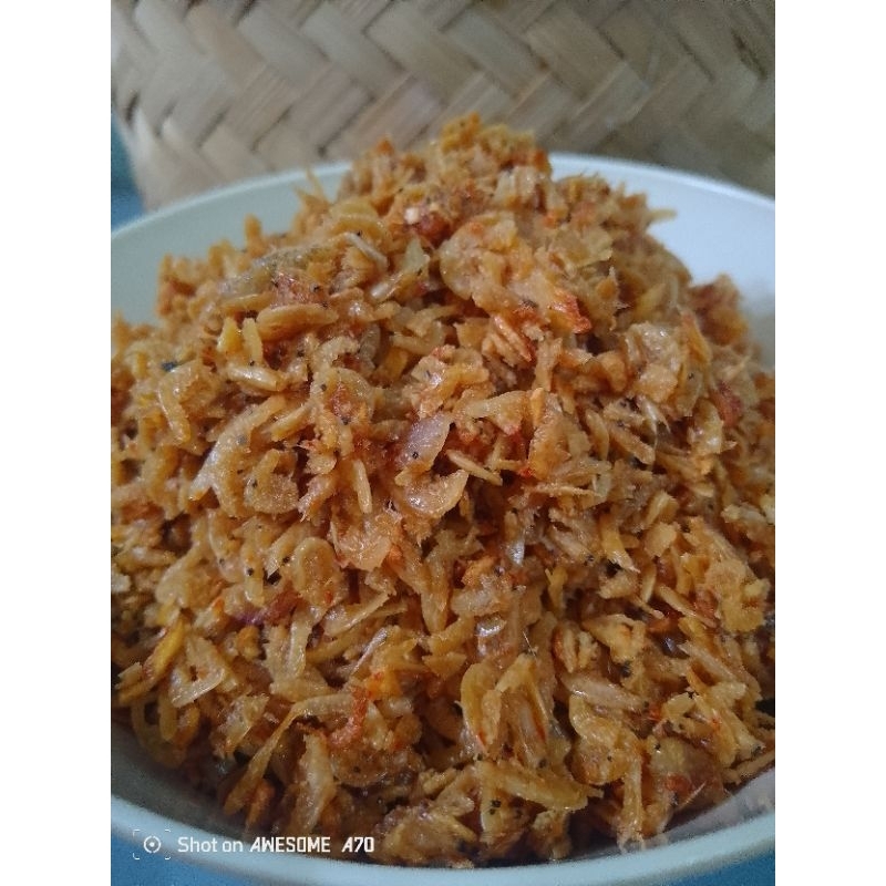 

Udang Rebon Goreng Bawang Renyah Pedas 100gr