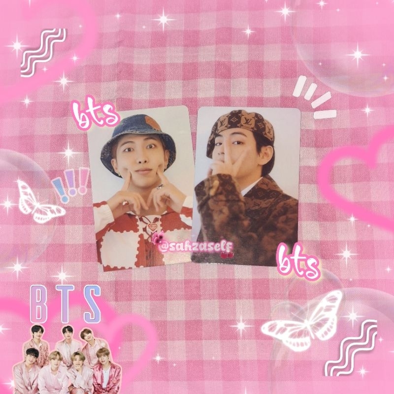 [baca deskripsi] PHOTOCARD MGC DICON TAEHYUNG KIM NAMJOON BTS OFFICIAL