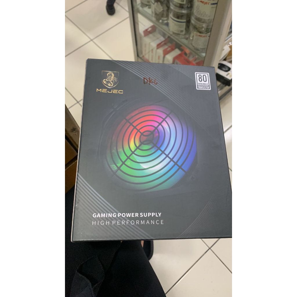 MEJEC Gaming Power Supply 80 Double Transistor