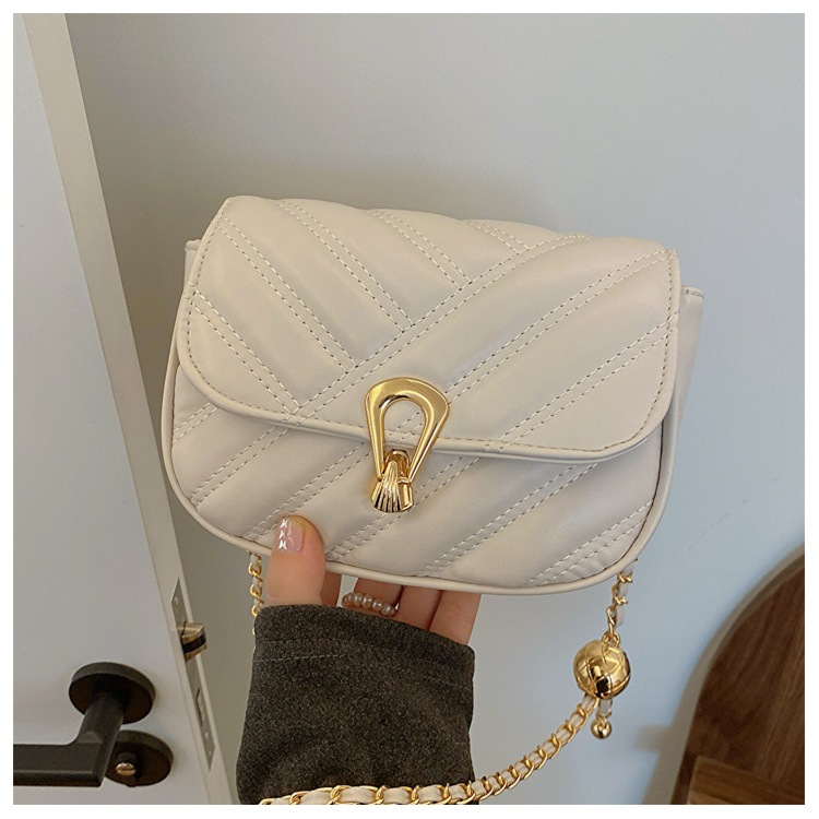 Tyfancy - Handbag HP Tas Selempang Rantai Gold Muat HP Shoulderbag Mini