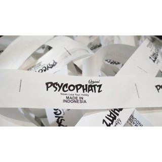 

(FREE DESIGN) Label Tafeta/ Label Tafeta PerRoll Ukuran 160meter