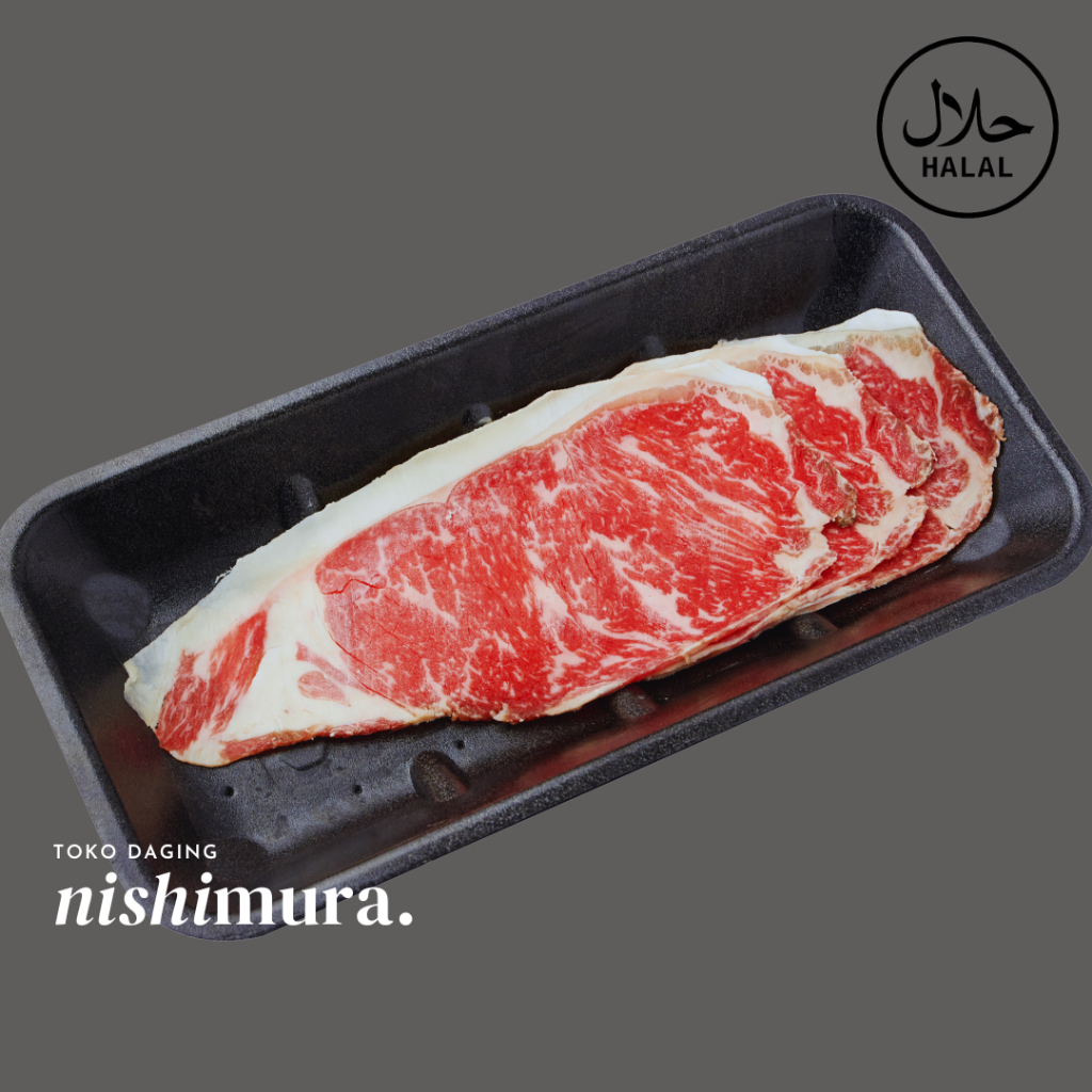 

Slice Beef PREMIUM Shabu Sukiyaki Suki Yakiniku Thinly Sliced Sapi Beff - Halal - Nishimurashop Nishimura