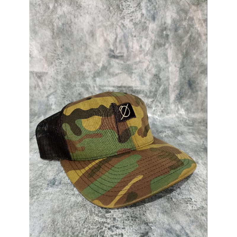 Yupoong Classics Trucker Hat Camo Mesh Snapback Adjustable Cap