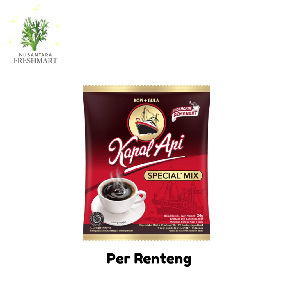 

[Nusantara Freshmart] Kapal Api Special Mix Kopi Renteng Instan 23 gr - Per Renteng