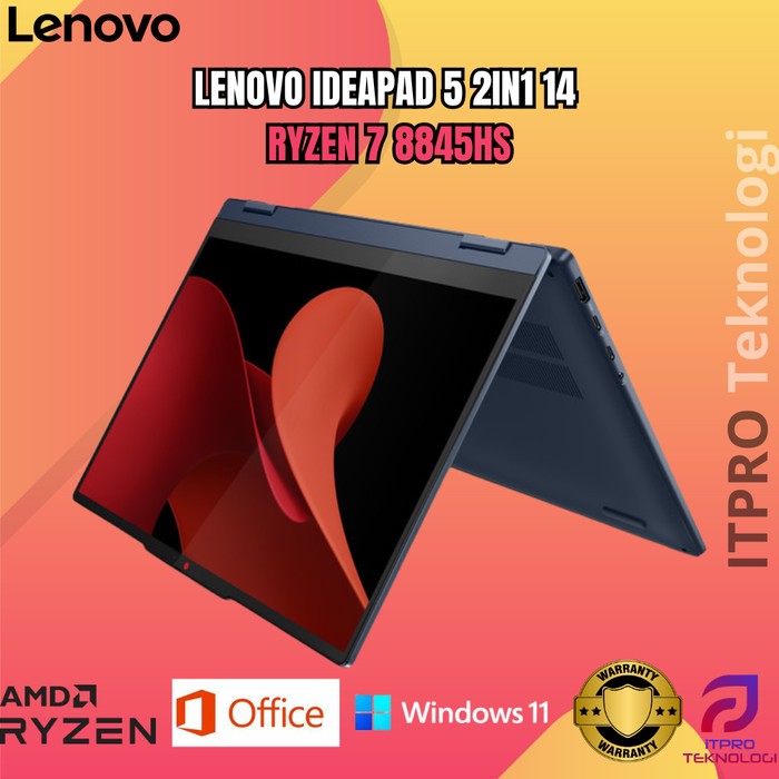 LENOVO IDEAPAD 5 2IN1 14 RYZEN 7 8845HS 16GB 512GB