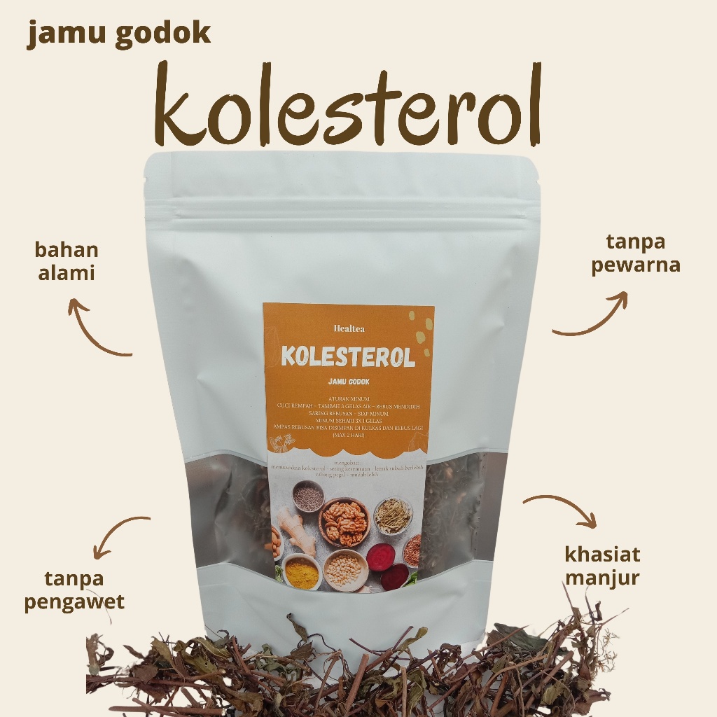 

KOLESTEROL JAMU GODOK TRADISIONAL HERBAL ALAMI