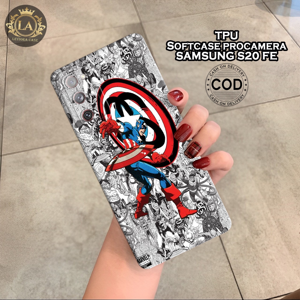 Case Samsung S20 FE Terbaru - Leviora Case - Fashion Case Spiderman - Softcase Samsung S20 FE - Case
