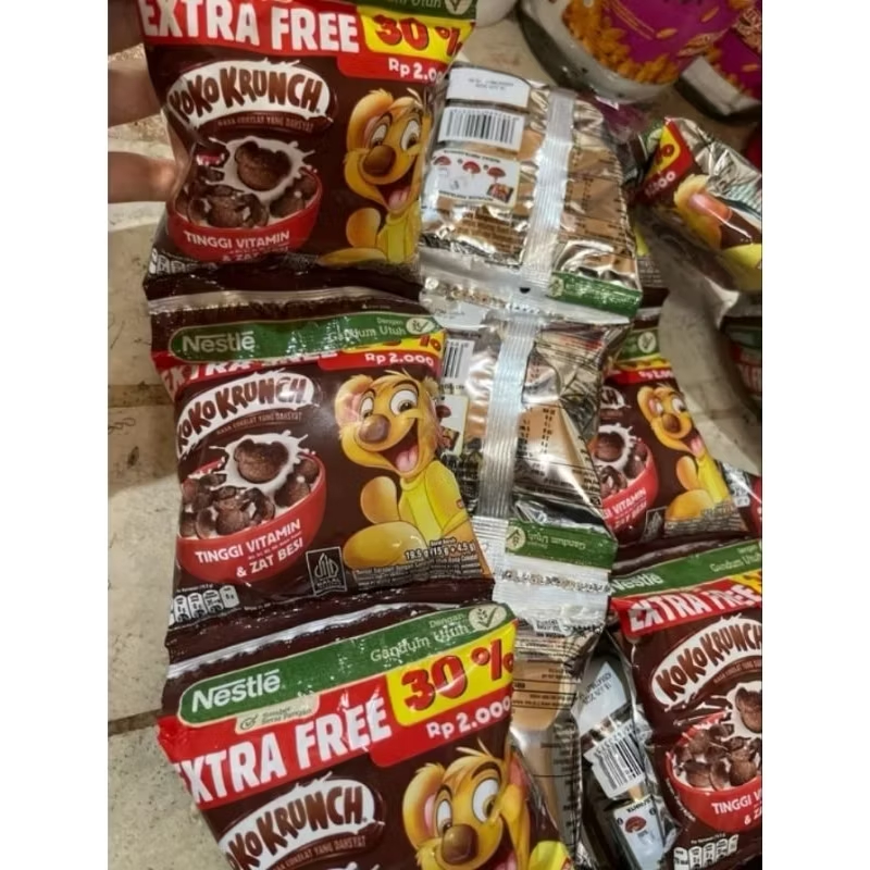 

Nestle Koko Krunch Extra Free 30% 1 renceng isi 10 pcs