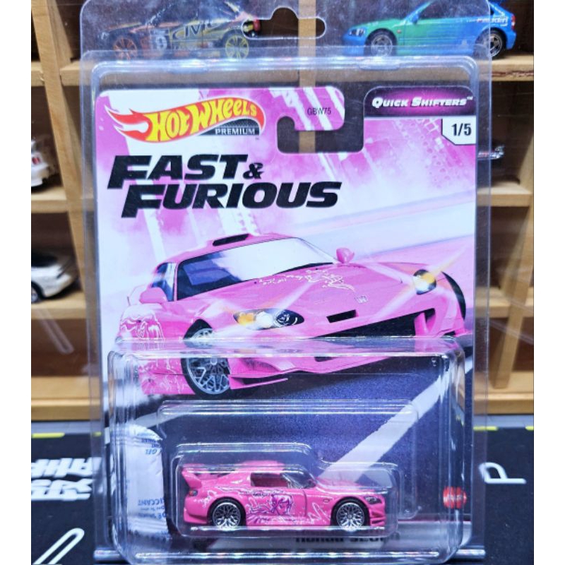 Hot Wheels Premium FnF Honda S2000 Suki Pink