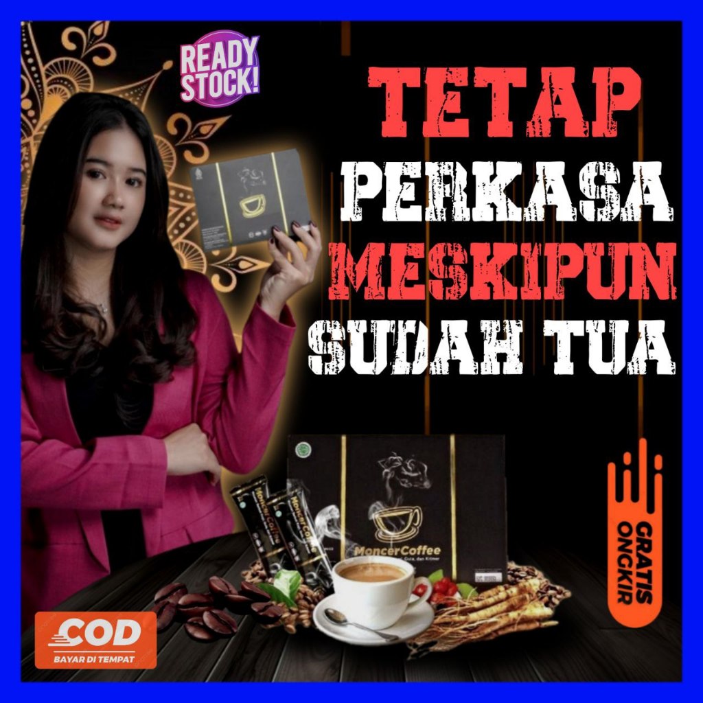 

[KOPIE MONCEER] Original | Kopi Stamina Pria Kuat Tahan Lama Di Ranjang Aman BPOM