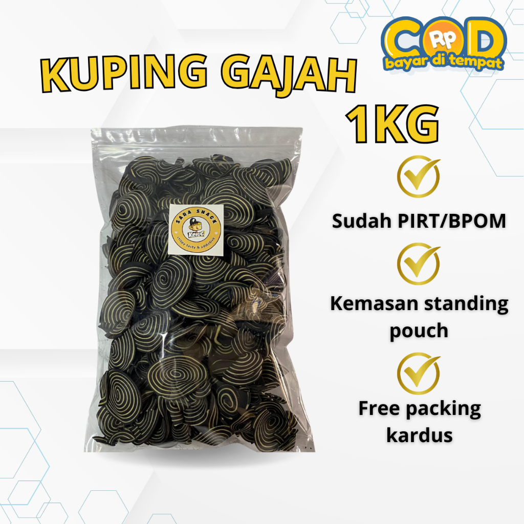 

Kue Kuping Gajah 500gr | Kuping Gajah 250gr | Aneka Snack Murah Grosir