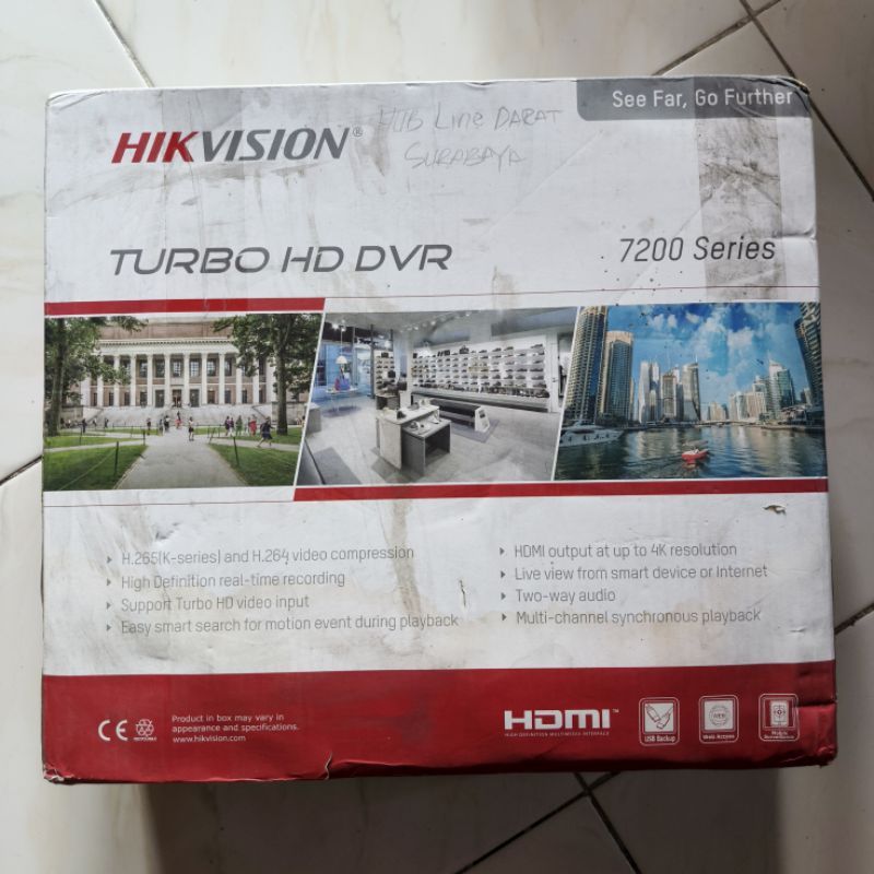 DVR 32CH HIKVISION TURBO HD DS-7232HGHI-K2 DVR 32 CHANNEL