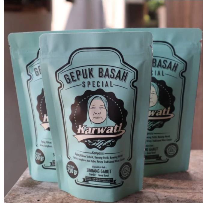 

GEPUK BASAH KARWATI KEMASAN POUCH