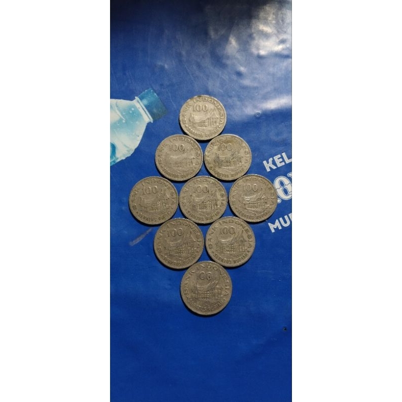 Koin Kuno 100 Rupiah Wayang