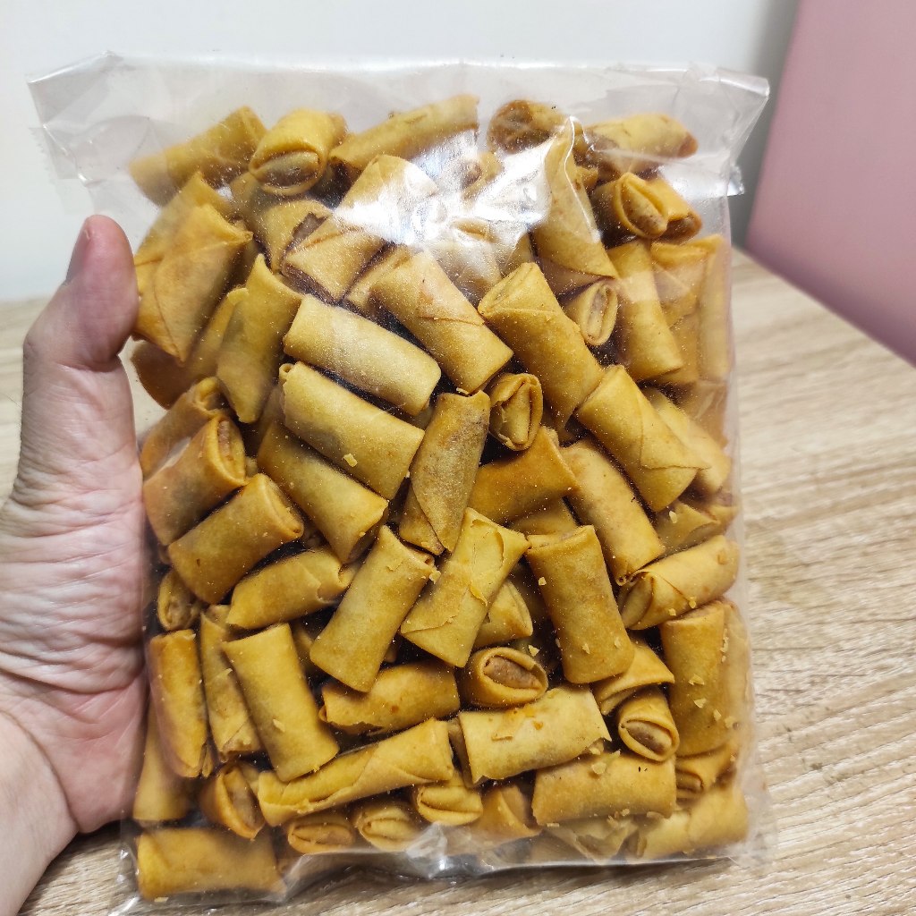 

Kemasan Hari Raya Camilan Sumpia Manis | Snack Renyah & Manis Bikin Ketagihan 500 gram